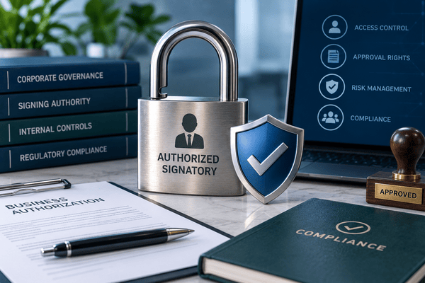 What Is an Authorized Signatory? Business Signing Authority Explained