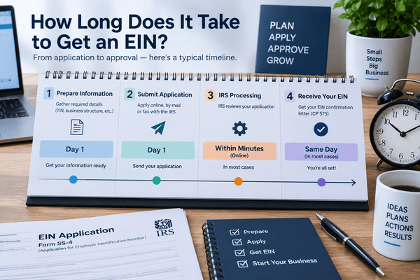 How Fast Can You Get an EIN for Your Business?