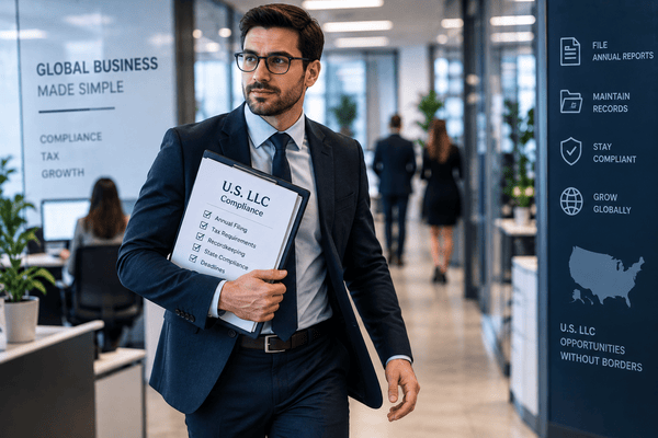 U.S. LLC Annual Compliance for Non-Residents: 2026 Filing & Recordkeeping Guide